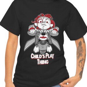 Unisex Toy Story Horror Movie Chucky Childs Play Disney Halloween T-Shirt